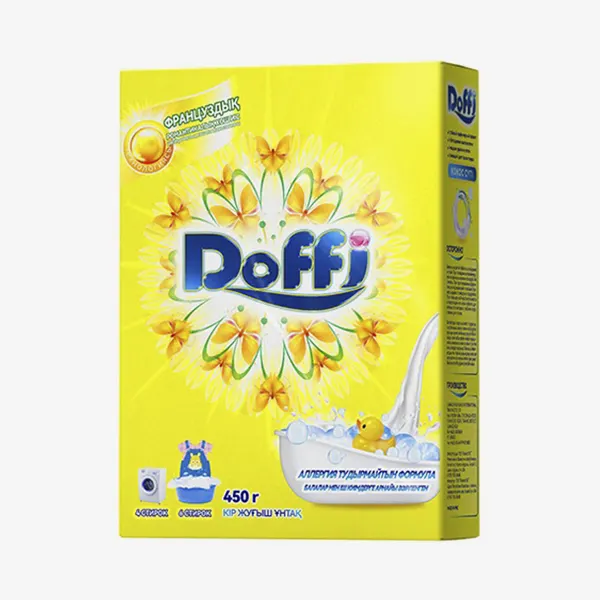 ПОРОШОК ДЛЯ СТИРКИ DOFFI ДЕТСКИЙ ГИПОАЛЛЕРГЕННЫЙ 450Г