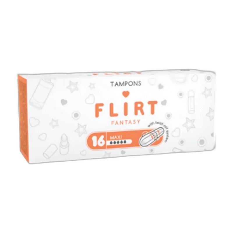 ТАМПОНЫ FLIRT FANTASY MAXI '5 16ШТ