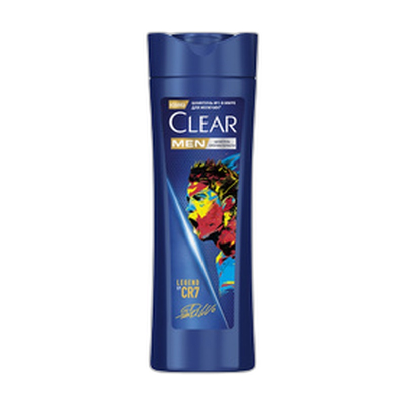 ШАМПУНЬ CLEAR MEN ПРОТИВ ПЕРХОТИ BY LEGEND CR7 380МЛ