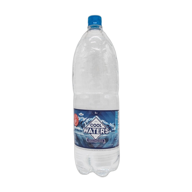 ВОДА ГАЗИРОВАННАЯ СOOL WATERS 2Л ПЭТ