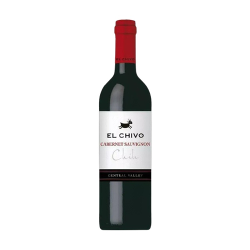 ВИНО EL CHIVO CABERNET SAUVIGNON КРАСНОЕ СУХОЕ 13,5% 0,75Л ЧИЛИ