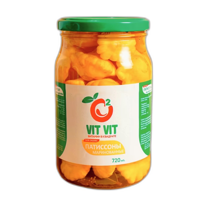 ПАТИССОНЫ VIT VIT GOLD МАРИНОВАННЫЕ 720МЛ