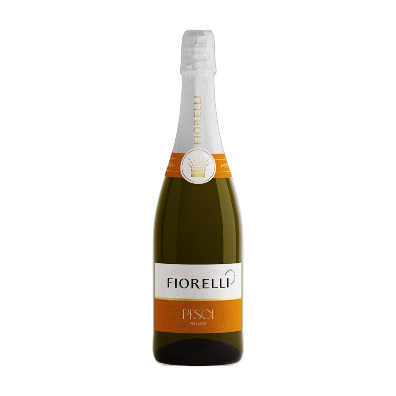 ВИНО ИГРИСТОЕ FIORELLI PESCA БЕЛОЕ СЛАДКОЕ 7% 0,75Л ИТАЛИЯ
