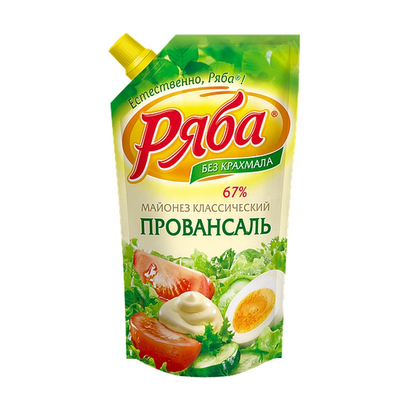 МАЙОНЕЗ РЯБА ПРОВАНСАЛЬ 67% 200Г Д/П
