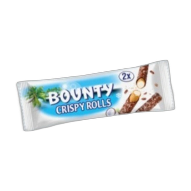 ТРУБОЧКИ BOUNTY CRISPY ROLLS ВАФЕЛЬНЫЕ 22,5Г