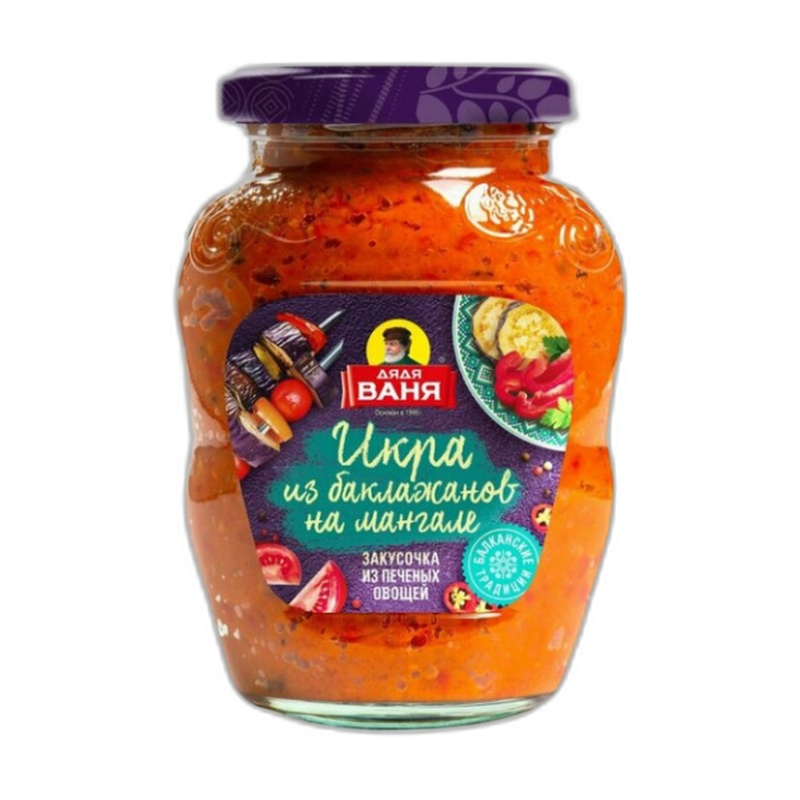 ИКРА ДЯДЯ ВАНЯ ИЗ БАКЛАЖАНОВ НА МАНГАЛЕ 370Г