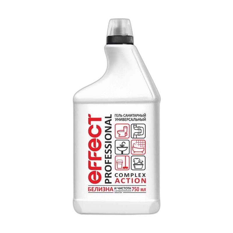 ГЕЛЬ САНИТАРНЫЙ EFFECT PROFESSIONAL COMPLEX ACTION УНИВЕРСАЛЬНЫЙ 750МЛ