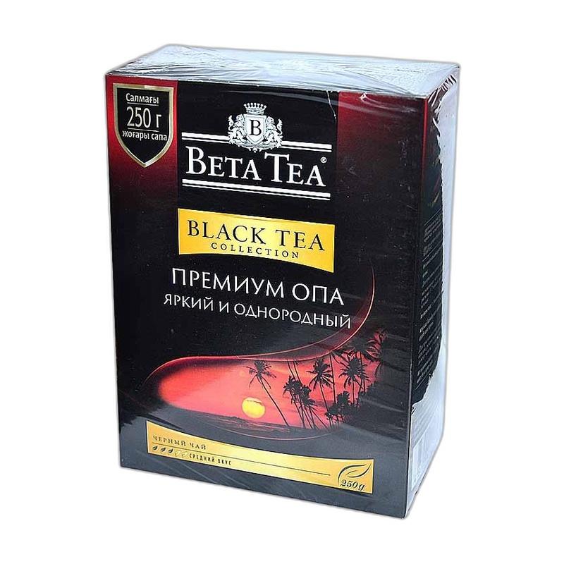 ЧАЙ ЧЕРНЫЙ BETA OPA ЛИСТОВОЙ 250Г