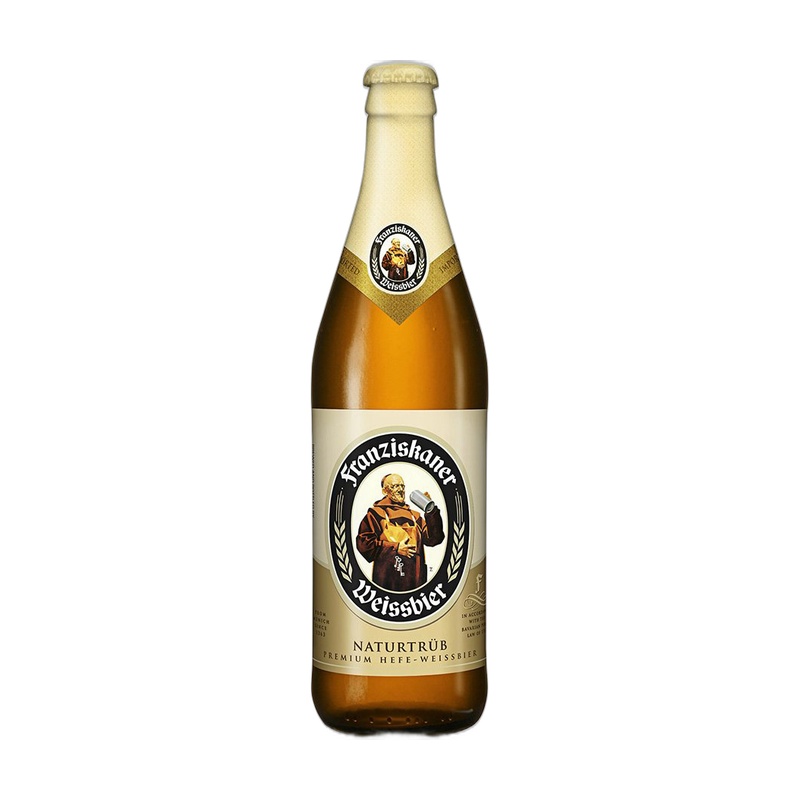 ПИВО FRANZISKANER HEFE WEISSE Н/ФИЛЬТР 5% 0,5Л СТ/Б