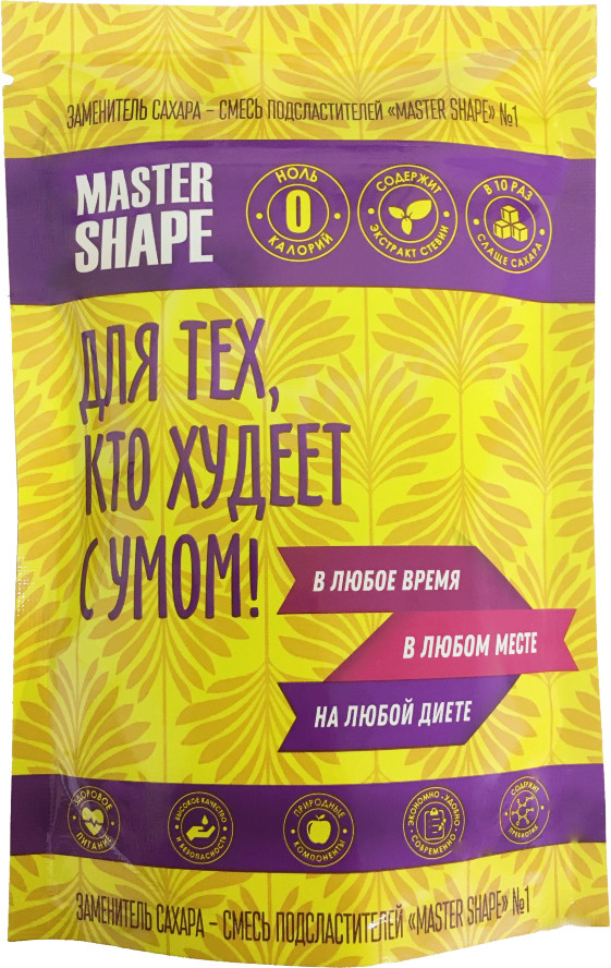 САХАРОЗАМЕНИТЕЛЬ MASTER SHAPE №1 150Г Д/П