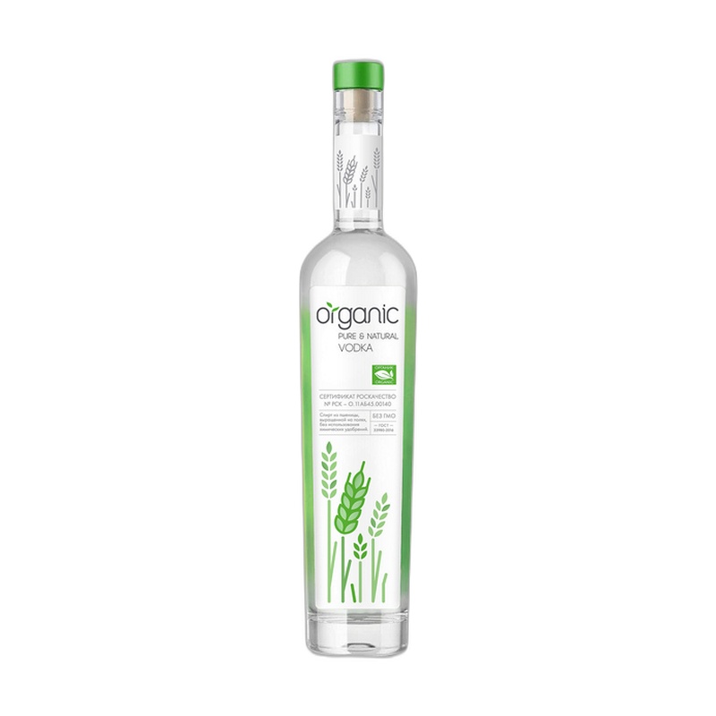 ВОДКА ORGANIC 40% 0,5Л