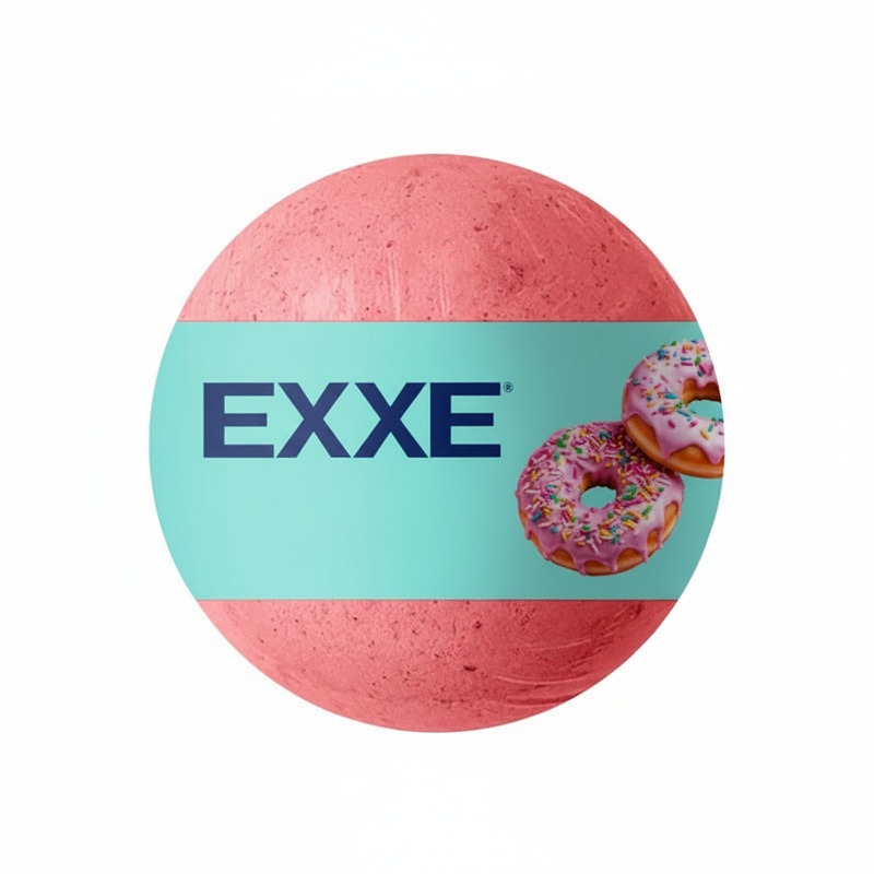 ШАР БУРЛЯЩИЙ ДЛЯ ВАННОЙ EXXE ВАНИЛЬНЫЙ ПОНЧИК 120Г
