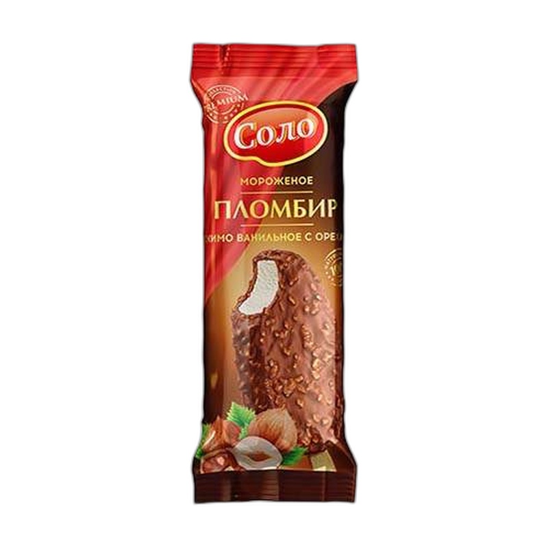 МОРОЖЕНОЕ ORIGINAL ШОК.ПЛОМБИР В ШОК ОРЕХ 65Г ЭСКИМО