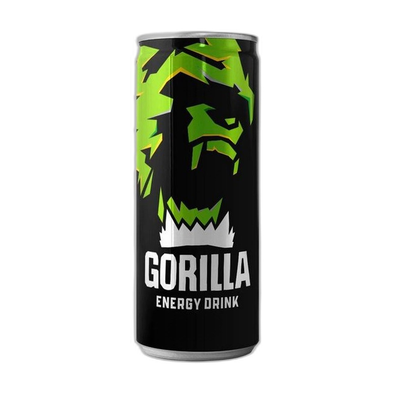 НАПИТОК ЭНЕРГЕТИЧЕСКИЙ GORILLA 0,25Л Ж/Б