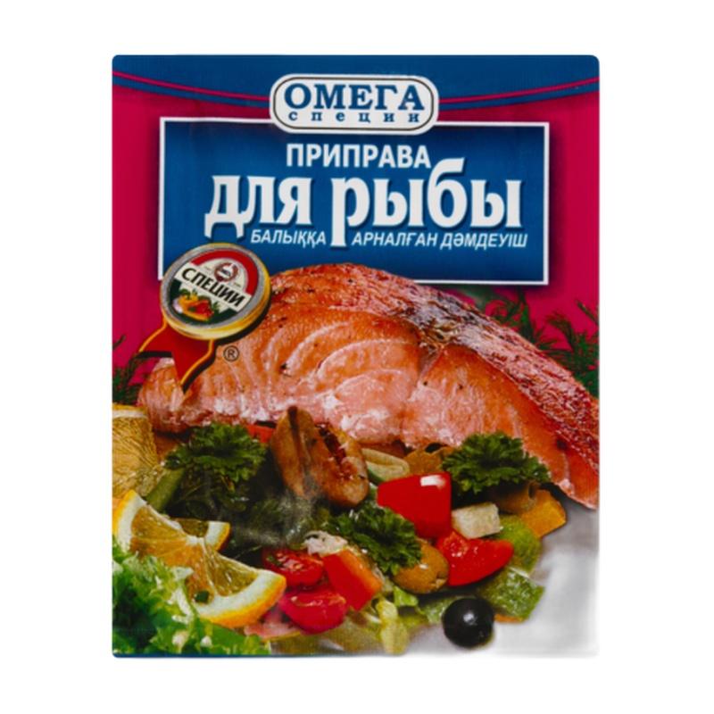 ПРИПРАВА ОМЕГА ДЛЯ РЫБЫ 20Г