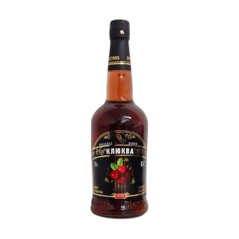 НАСТОЙКА DIONIS КЛЮКВА 18% 0,5Л