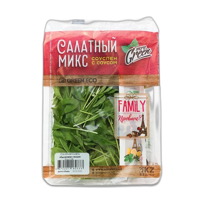 САЛАТНАЯ СМЕСЬ MRS.GREEN FAMILY