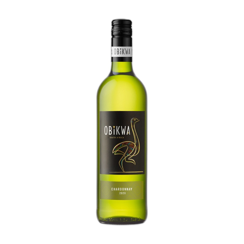 ВИНО OBIKWA CHARDONNAY БЕЛОЕ СУХОЕ 12,5% 0,75Л ЮАР