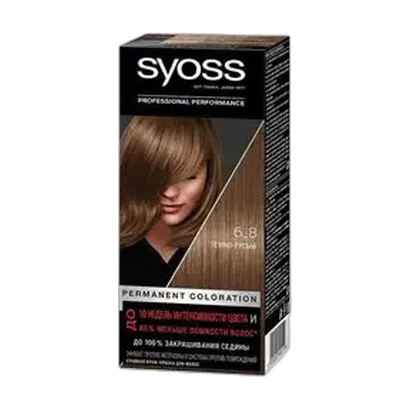 КРАСКА ДЛЯ ВОЛОС SYOSS COLOR 6-8 DARK BLONDE