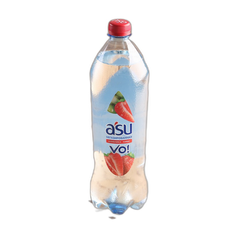 ВОДА НЕГАЗИРОВАННАЯ ASU КЛУБНИКА-КИВИ 1Л ПЭТ
