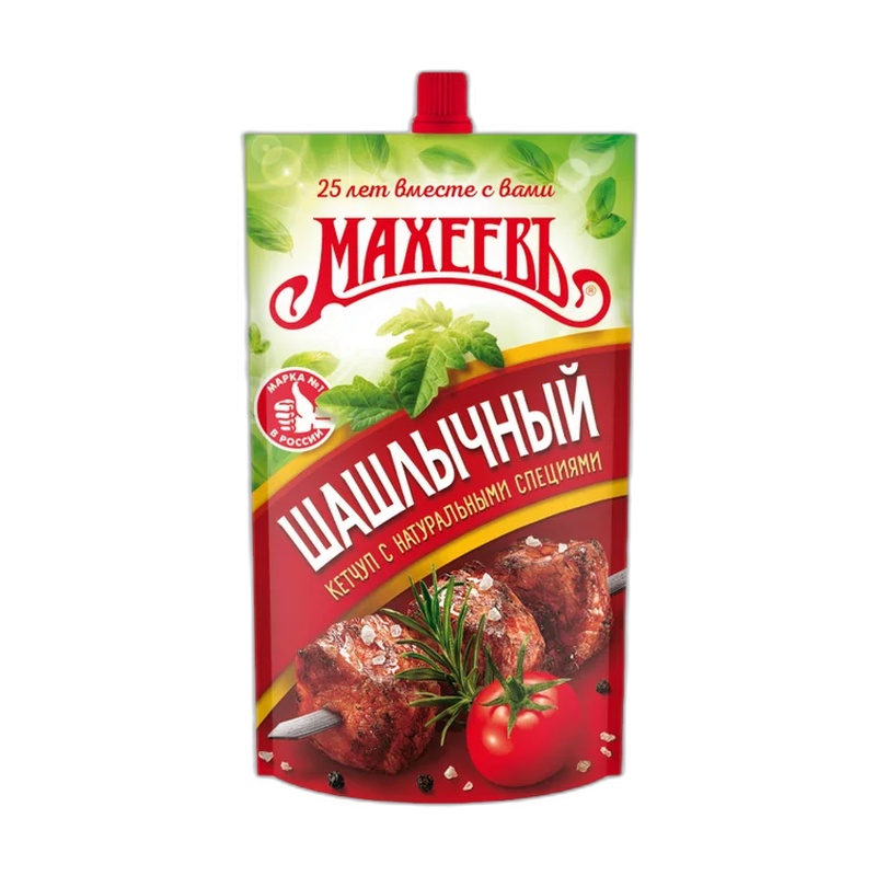 КЕТЧУП МАХЕЕВЪ ШАШЛЫЧНЫЙ 300Г Д/П