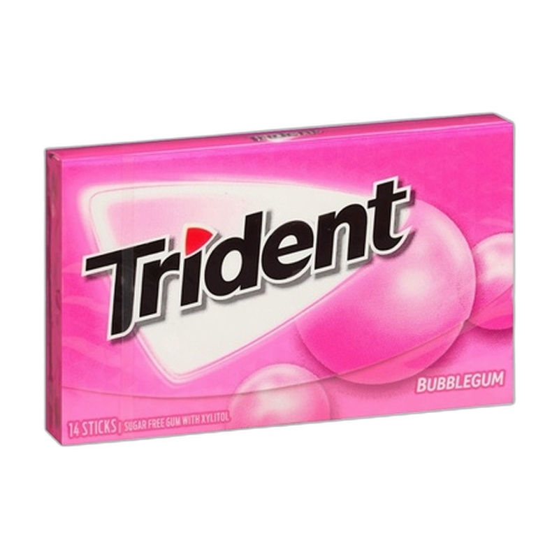 ЖЕВАТЕЛЬНАЯ РЕЗИНКА TRIDENT МЯТА ФРУКТЫ Б С 27Г