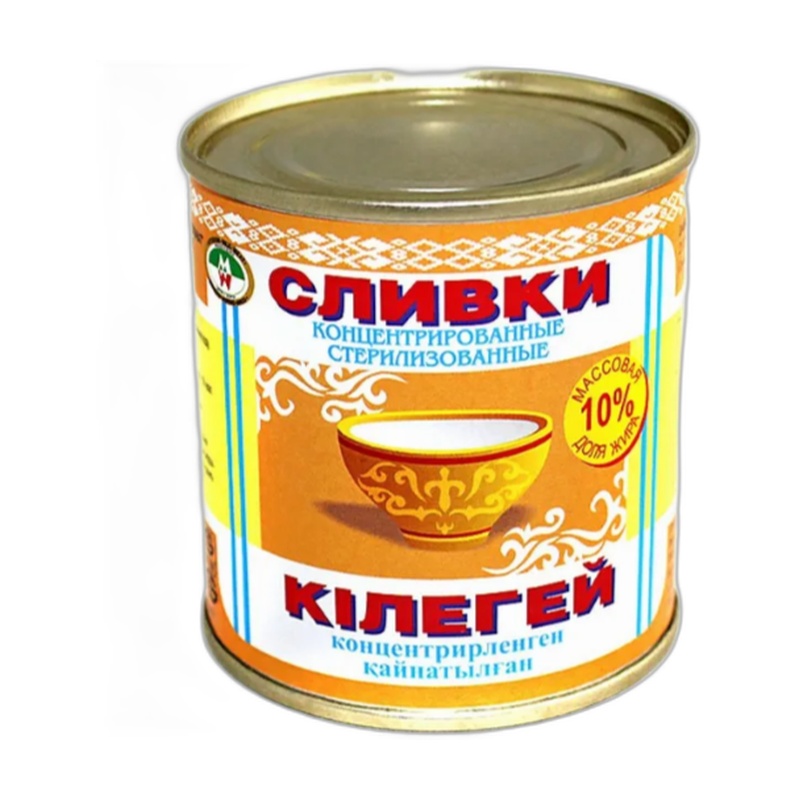 СЛИВКИ ГЛУБОКСКОЕ КОНЦЕНТРИРОВАННЫЕ Б/С 10% 300Г Ж/Б