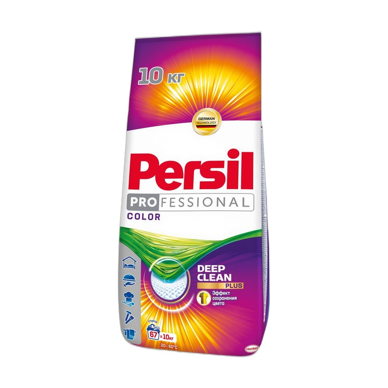 ПОРОШОК ДЛЯ СТИРКИ PERSIL ДЛЯ ЦВЕТНОГО БЕЛЬЯ 10КГ
