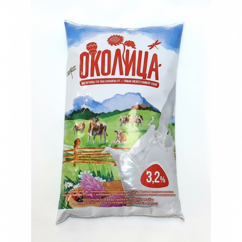 МОЛОКО ОКОЛИЦА 3,2% У/П 0,9Л Ф/П