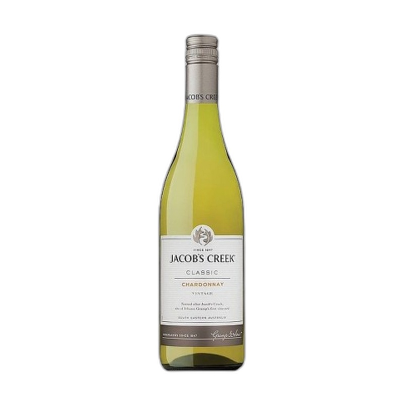 ВИНО JACOBS CREEK CHARDONAY БЕЛОЕ СУХОЕ 12,5% 0,75Л АВСТРАЛИЯ