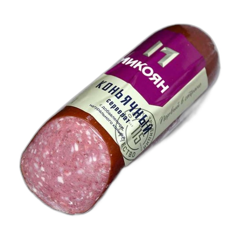 МИКОЯНОВСКИЙ СЕРВЕЛАТ В/К СРЕЗ 350 ГР МИК, ШТ