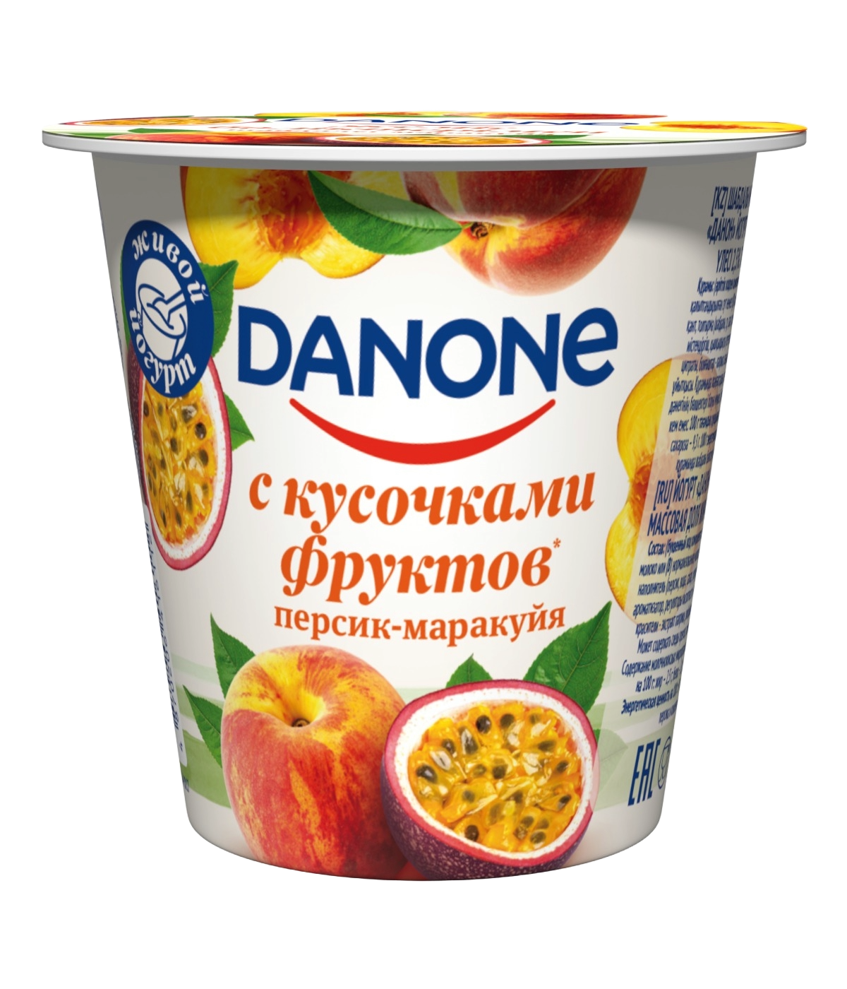 ЙОГУРТ DANONE ПЕРСИК МАРАКУЙЯ 110Г