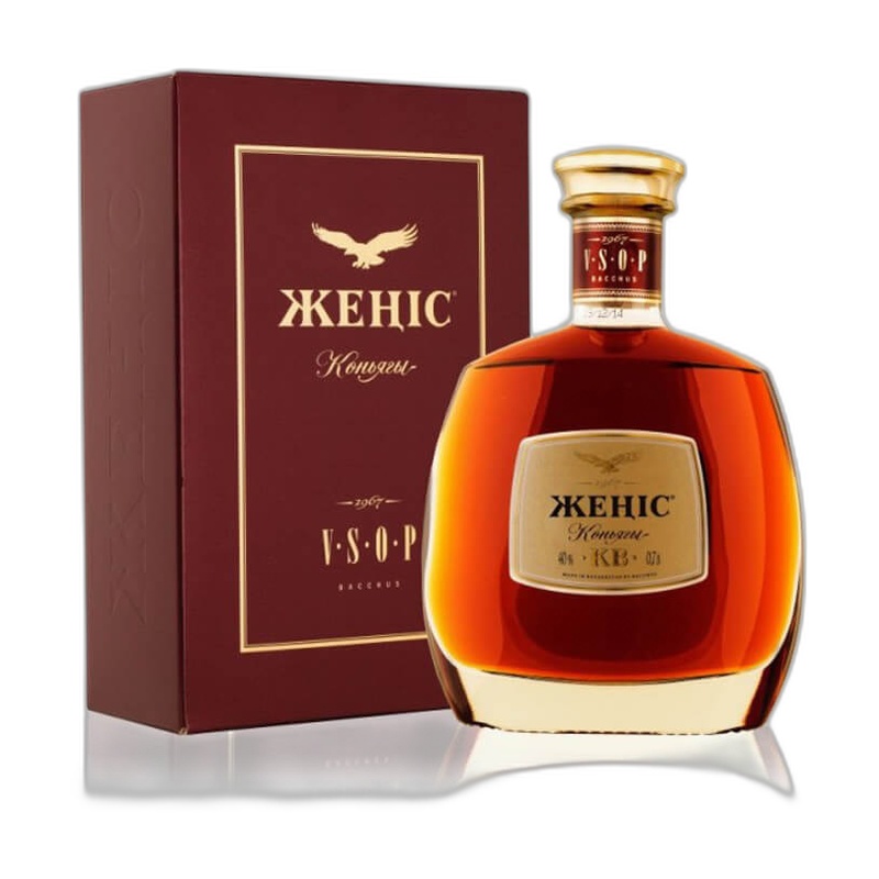 КОНЬЯК БАХУС ЖЕҢІС 40% 0,7Л BOX