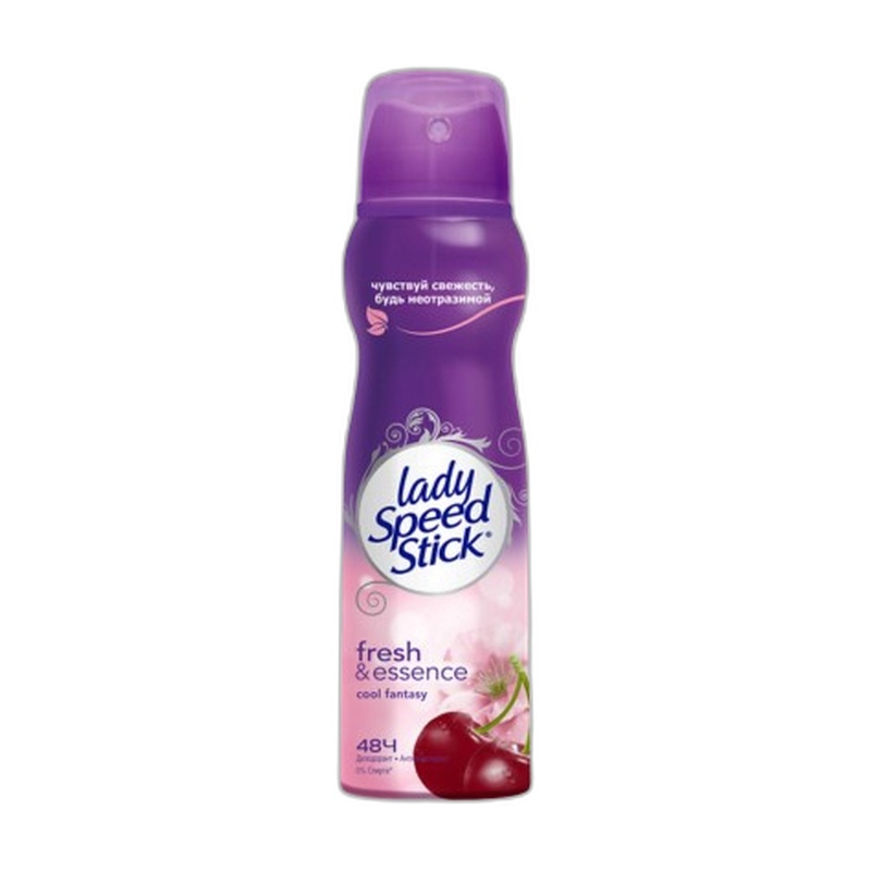 ДЕЗОДОРАНТ-СПРЕЙ LADY SPEED STICK FRESH&ESSENCE ВИШНЯ 150МЛ