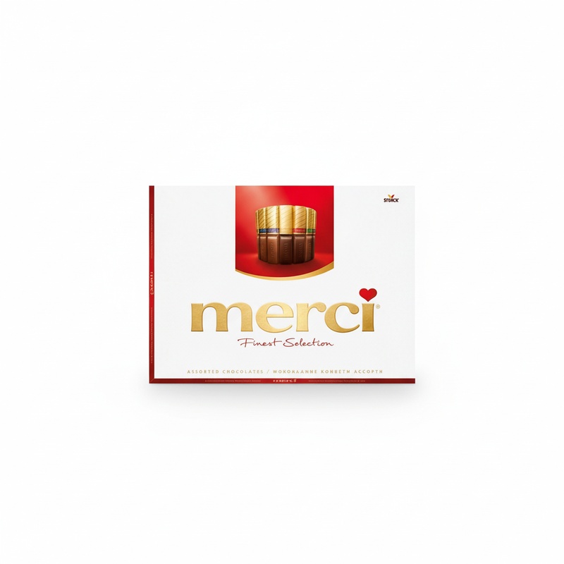 КОНФЕТЫ MERCI ШОКОЛАДНЫЕ АССОРТИ 675Г