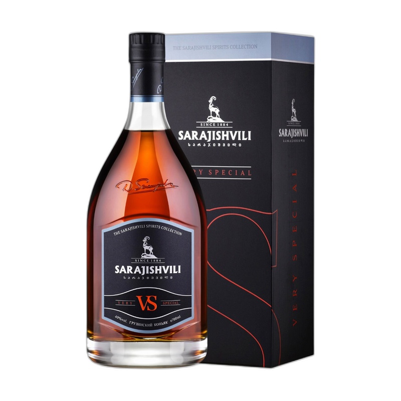 КОНЬЯК SARAJISHVILI VS 40% BOX 0,5Л