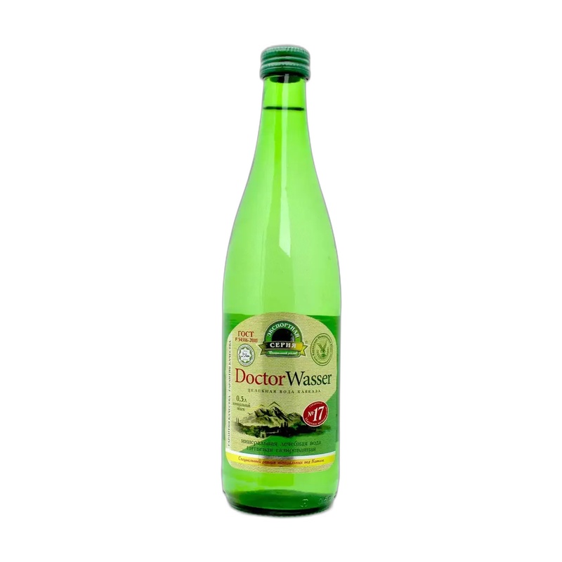 ВОДА МИНЕРАЛЬНАЯ DOCTOR WASSER №17 0,5Л СТ/Б