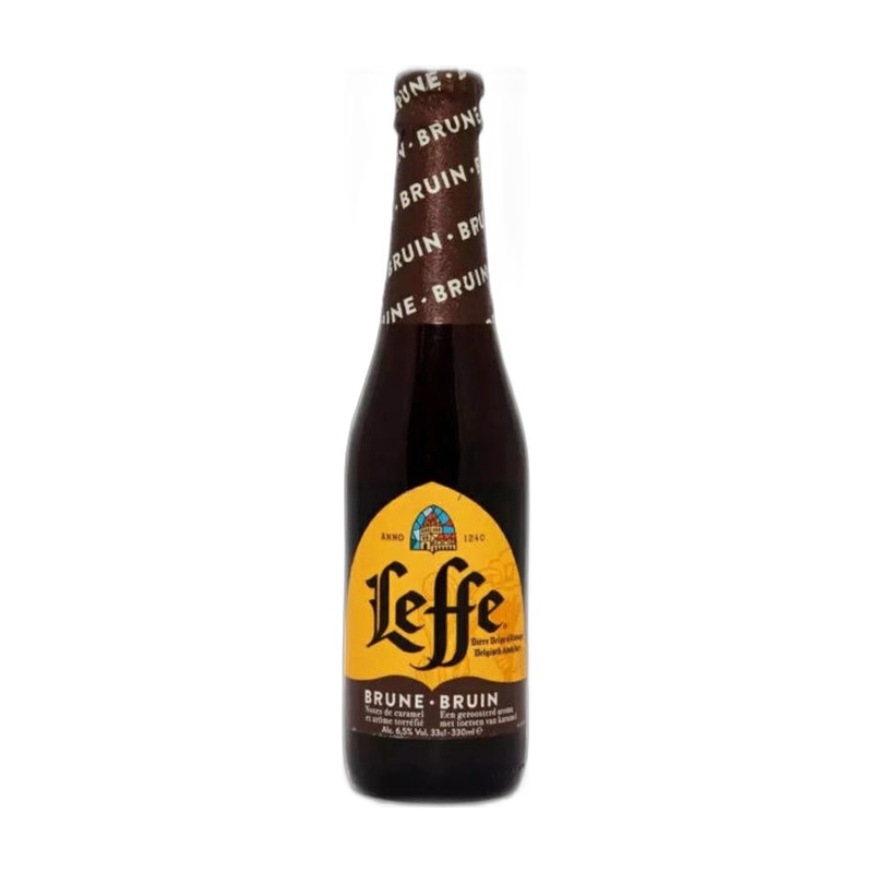 ПИВО LEFFE BRUNE 6,5% 0,33Л СТ/Б