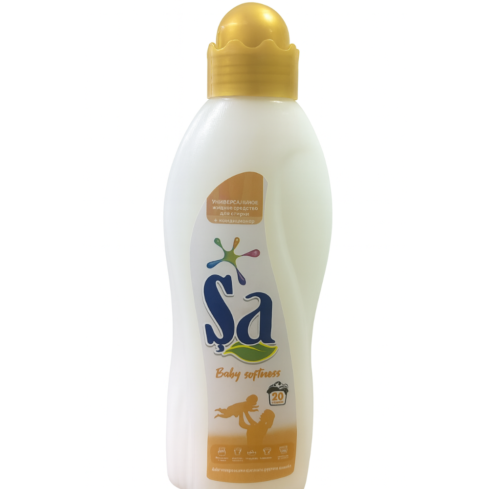 ГЕЛЬ ДЛЯ СТИРКИ SA BABY SOFTNESS ДЕТСКИЙ 1,5Л