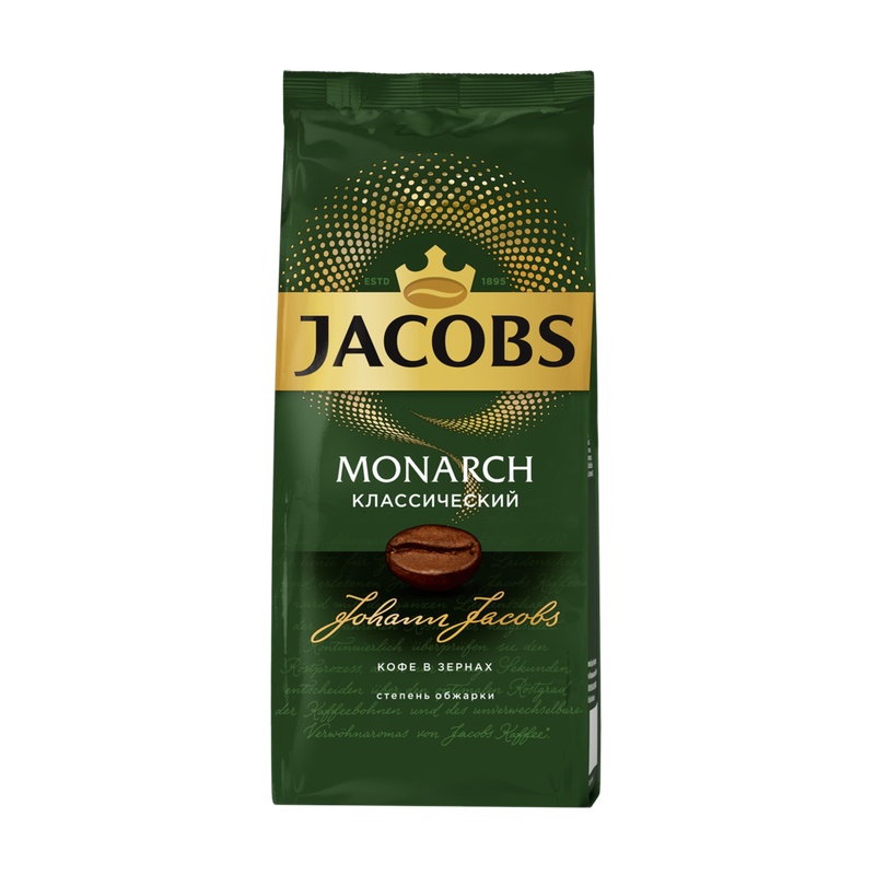 КОФЕ В ЗЕРНАХ JACOBS MONARCH CLASSIC 230Г