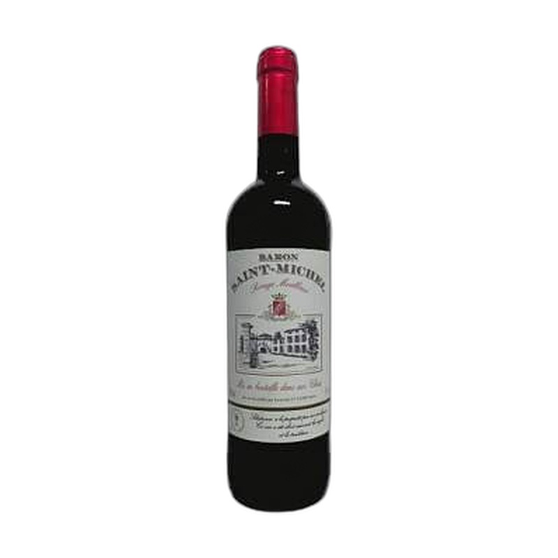 ВИНО BARON SAINT MICHEL КРАСНОЕ ПОЛУСЛАДКОЕ 11% 0,75Л ФРАНЦИЯ
