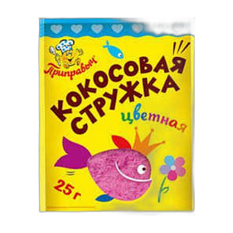 СТРУЖКА КОКОСОВАЯ ПРИПРАВЫЧ 25Г