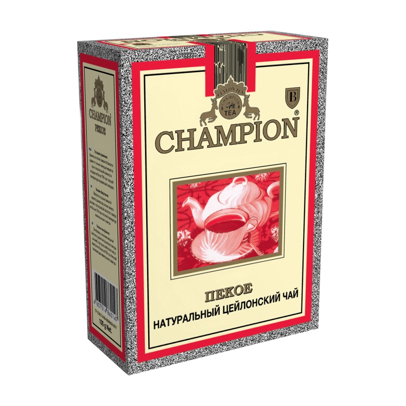 ЧАЙ ЧЕРНЫЙ CHAMPION PEKOE ЛИСТОВОЙ 100Г