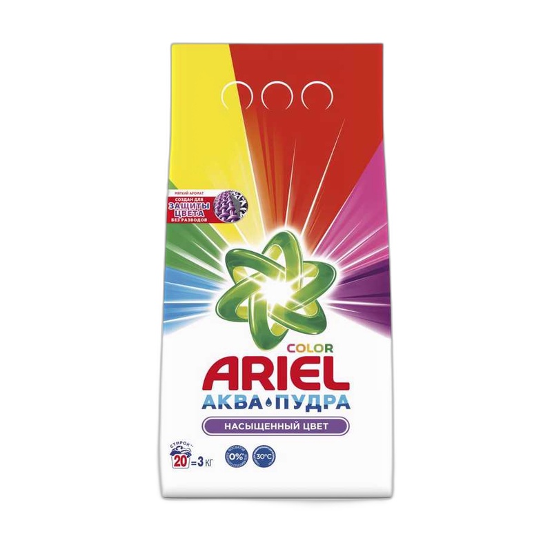 ПОРОШОК ДЛЯ СТИРКИ ARIEL COLOR&STYLE 3КГ
