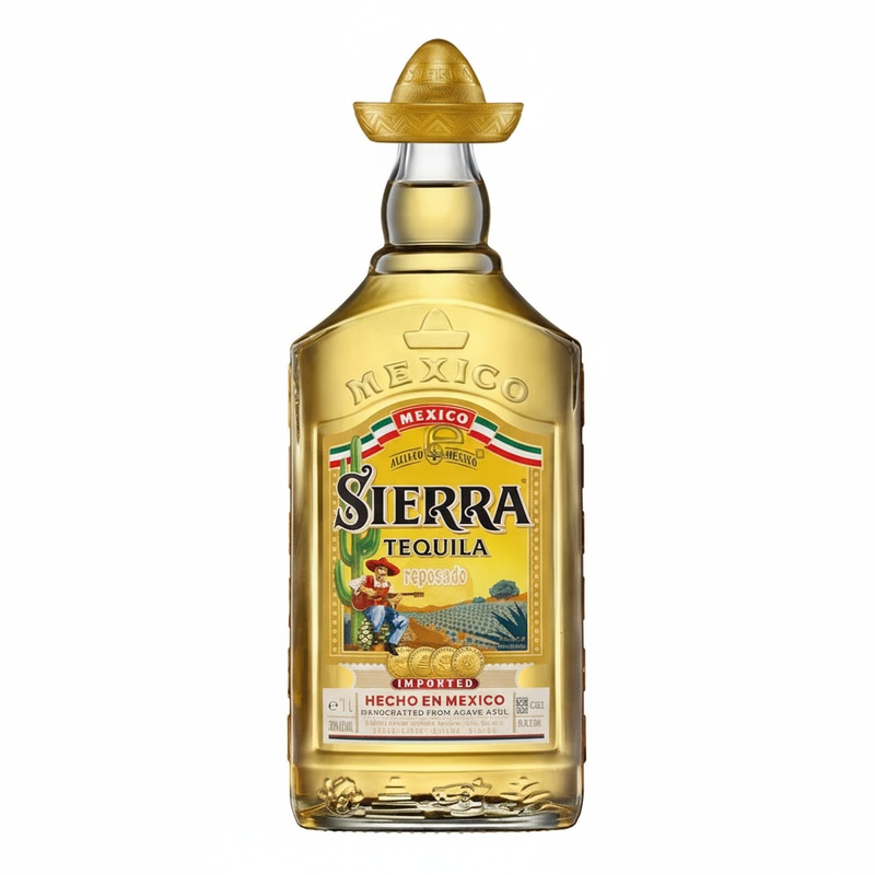 ТЕКИЛА SIERRA REPOSADO GOLD 38% 1Л
