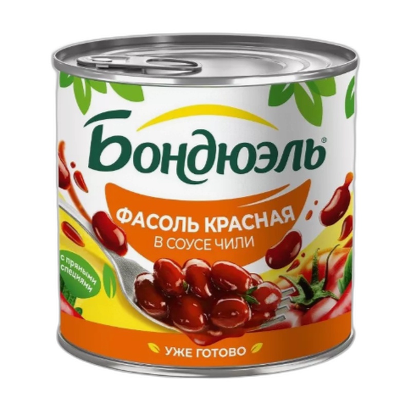 ФАСОЛЬ BONDUELLE КРАСНАЯ ЧИЛИ 425МЛ