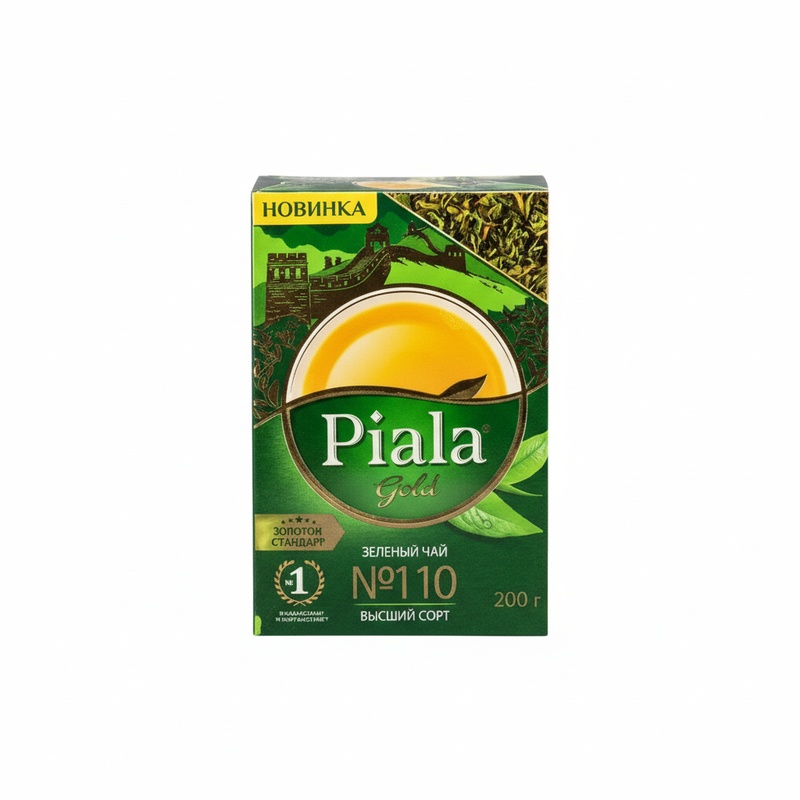 ЧАЙ ЗЕЛЕНЫЙ PIALA GOLD ЛИСТОВОЙ 200Г