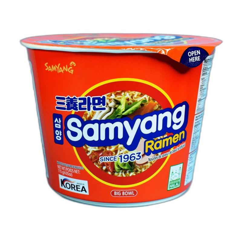 ЛАПША SAMYANG BIG BOWL 115Г ЧАШКА