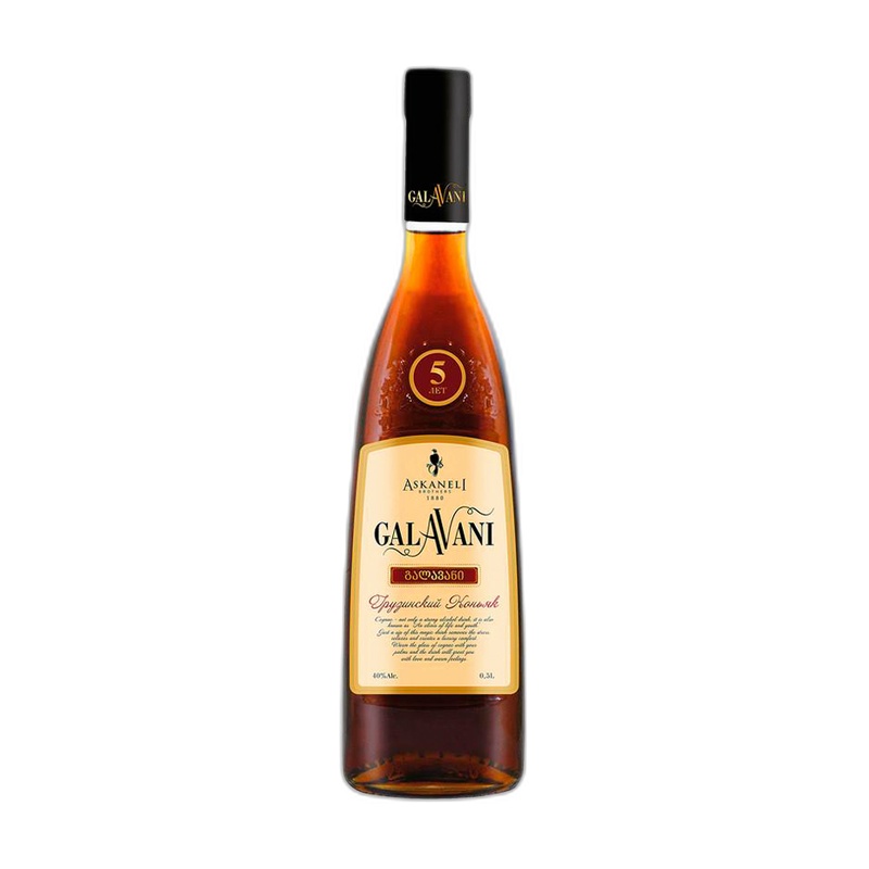 КОНЬЯК GALAVANI 5 YO 40% 0,5Л