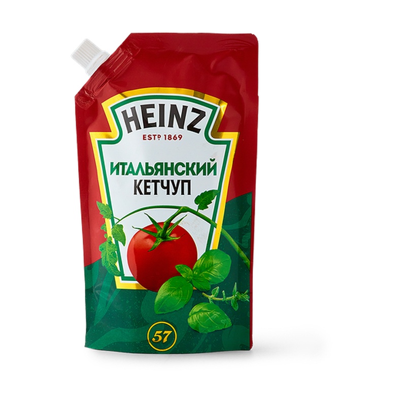 КЕТЧУП HEINZ ИТАЛЬЯНСКИЙ 320Г Д/П